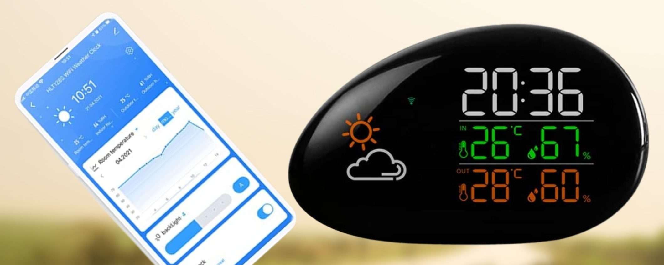 Una stazione meteo SMART pazzesca a prezzo ridicolo su Amazon (34€)