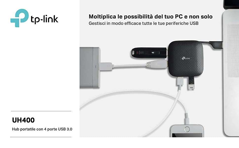 tp-link-hub-usb-4-in-1-prezzo-ridicolo-9-99e-amazon-versatile