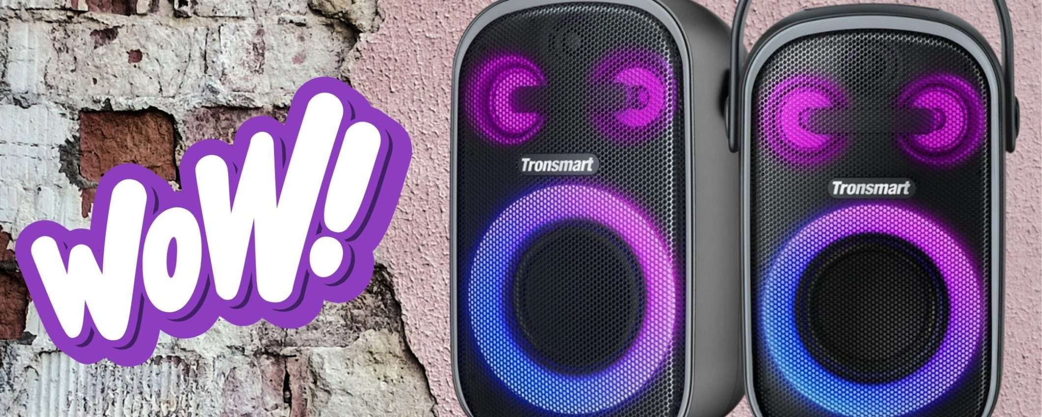 Il nuovo speaker Tronsmart Halo 100 è una BOMBA: prezzo assurdo al lancio