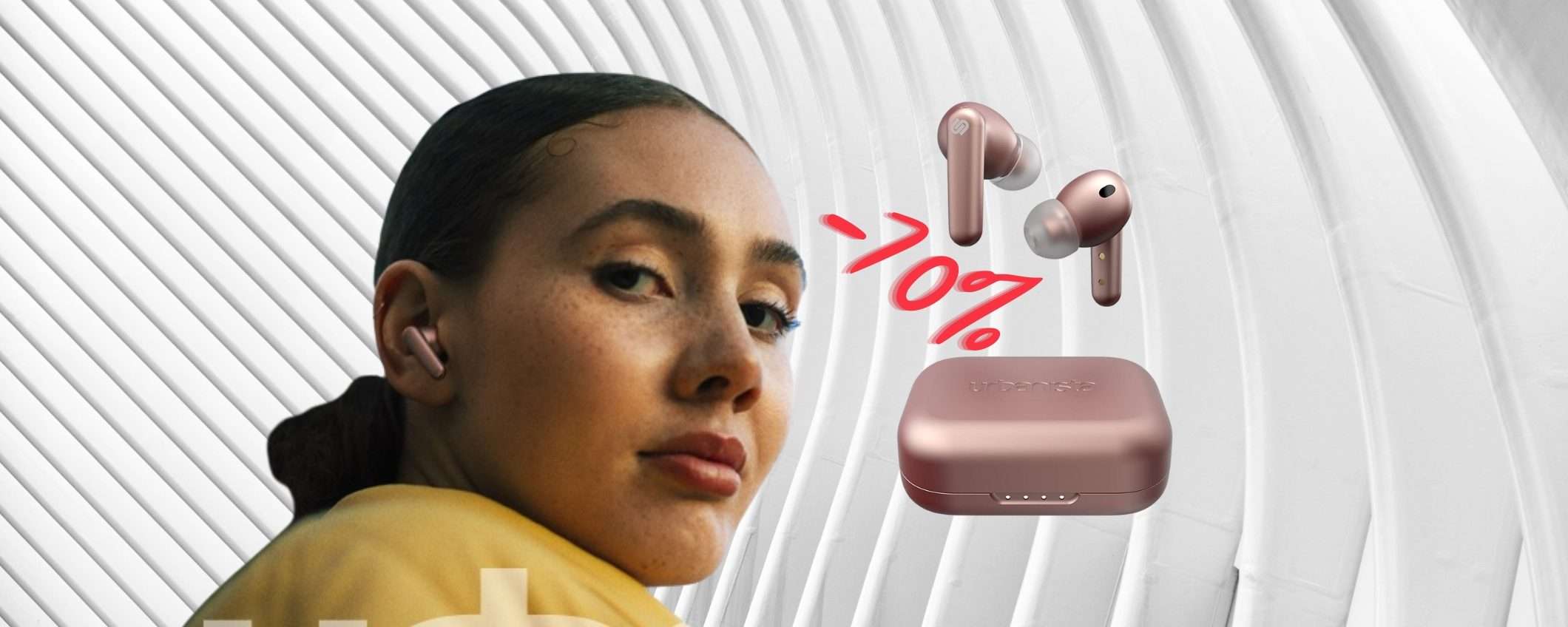 Urbanista London: gli auricolari wireless di tendenza al 70% su Amazon