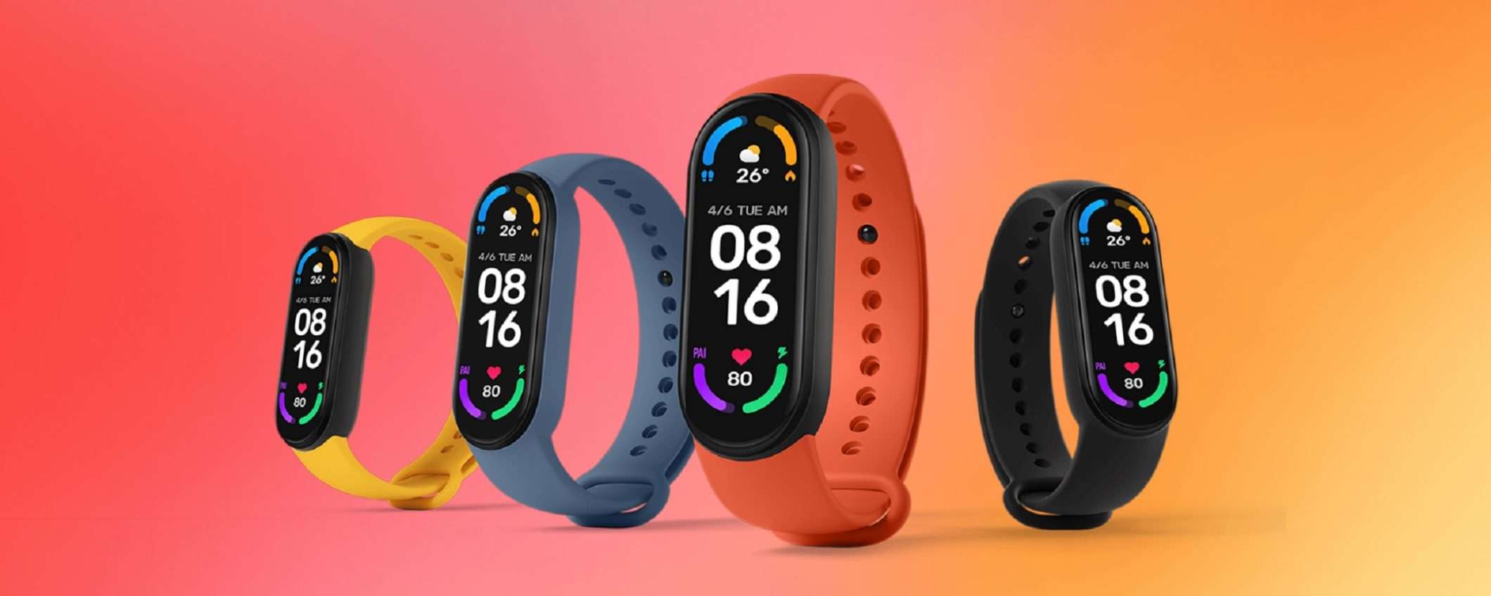 Xiaomi Mi Smart Band 6 NFC di nuovo in sconto: a questo prezzo è imperdibile