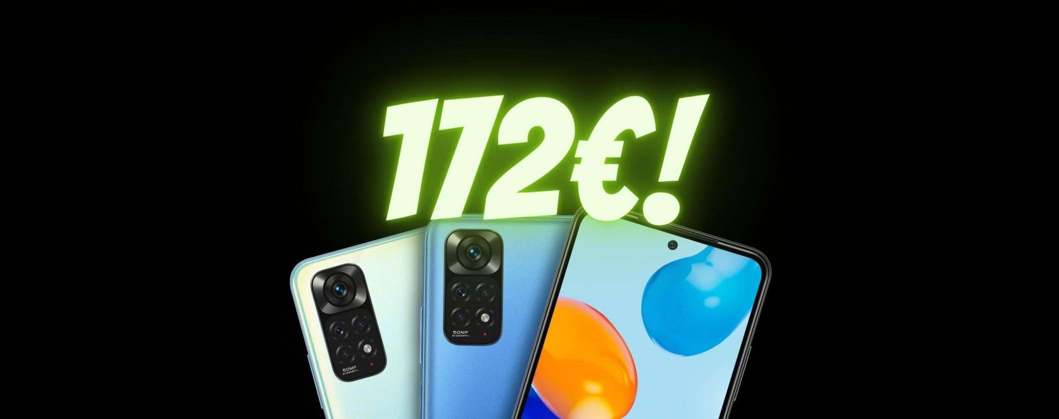 Xiaomi Redmi Note 11 a 172€: PURA FOLLIA su eBay, compralo ora