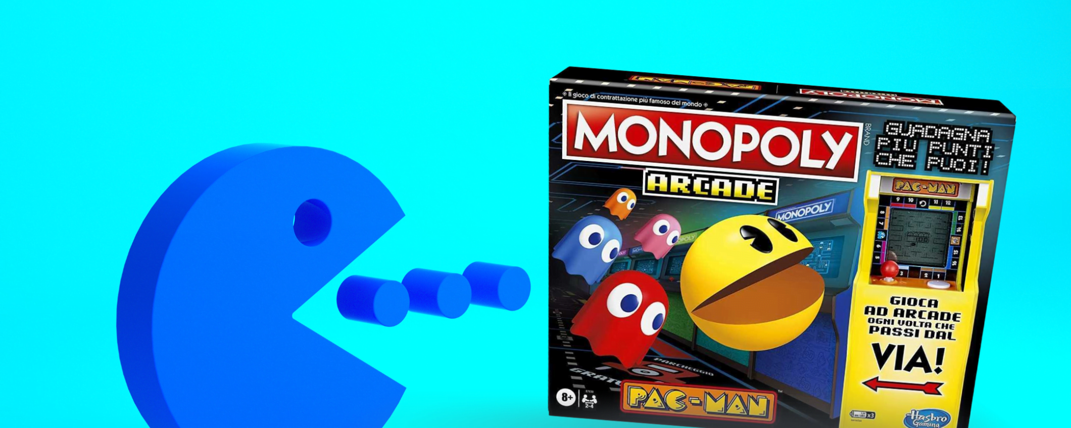 Monopoly Arcade Pac-Man: tuo con CODICE SCONTO su eBay