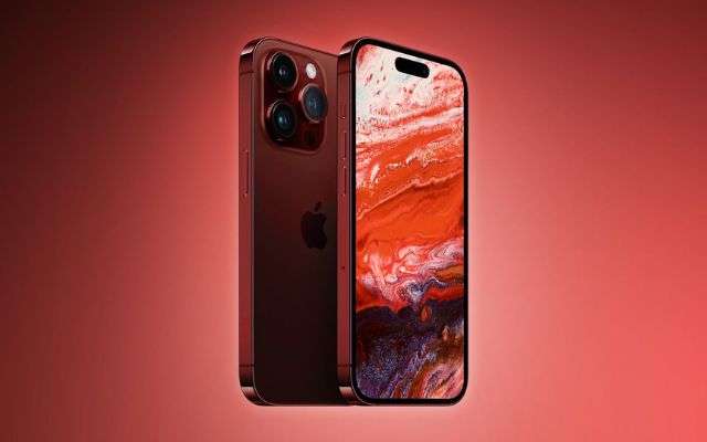 iPhone 15 Pro Dark Red