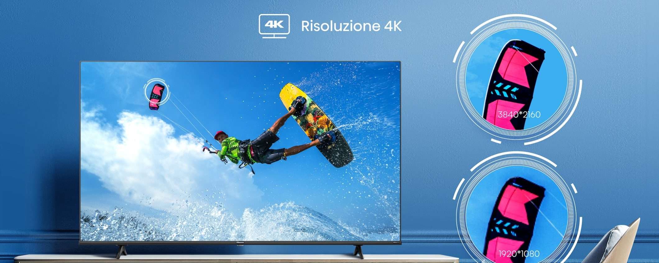 TV QLED Hisense 50