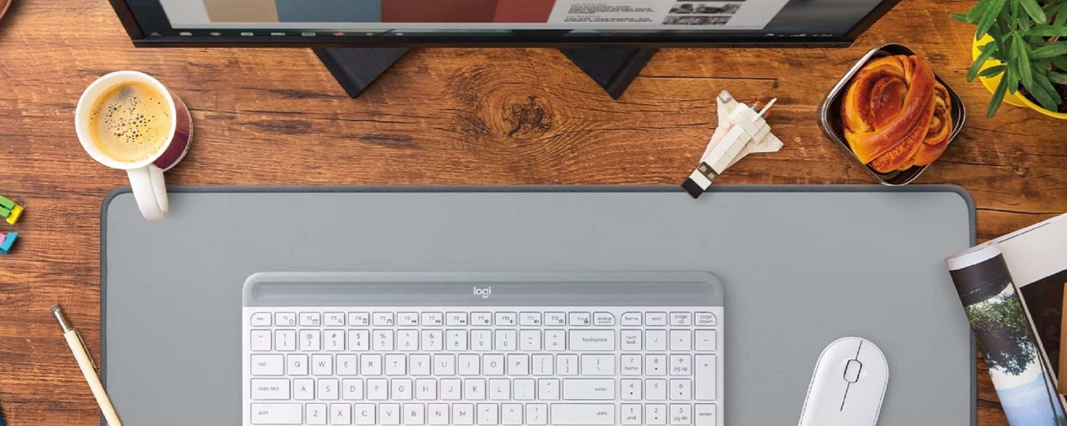 Tappetino Logitech Desk Mat: qualità altissima a un prezzo bassissimo