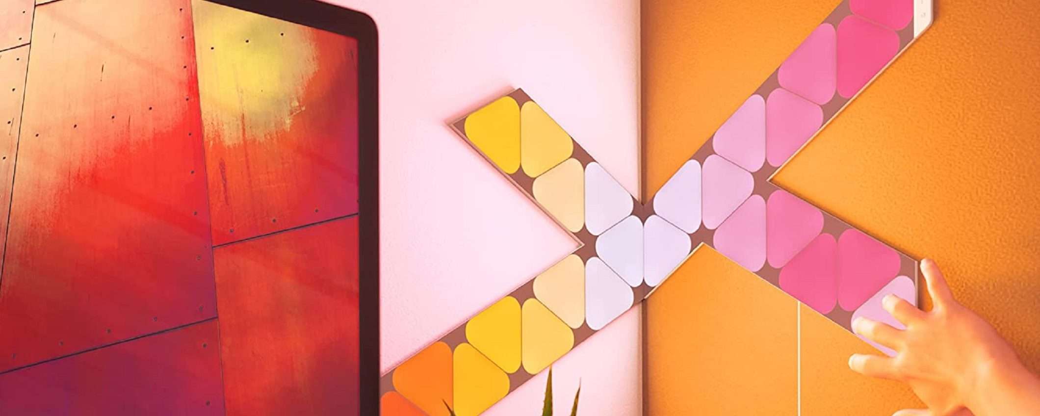 Nanoleaf Shapes Mini Triangles: rendete unica la vostra stanza spendendo pochissimo