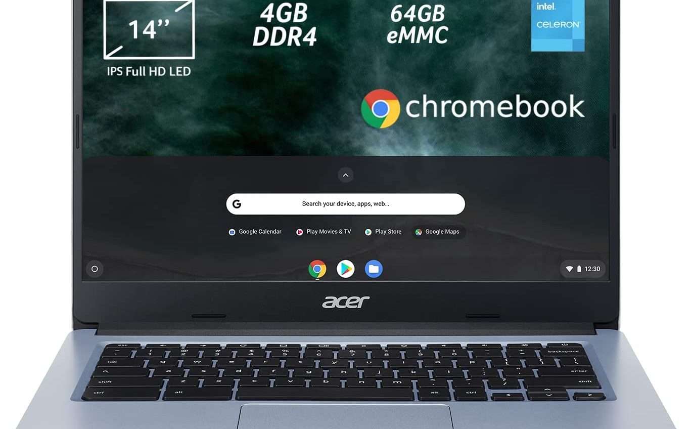 Acer Chromebook da appena 1,5kg a meno di 270€: corri, l'offerta sta terminando!