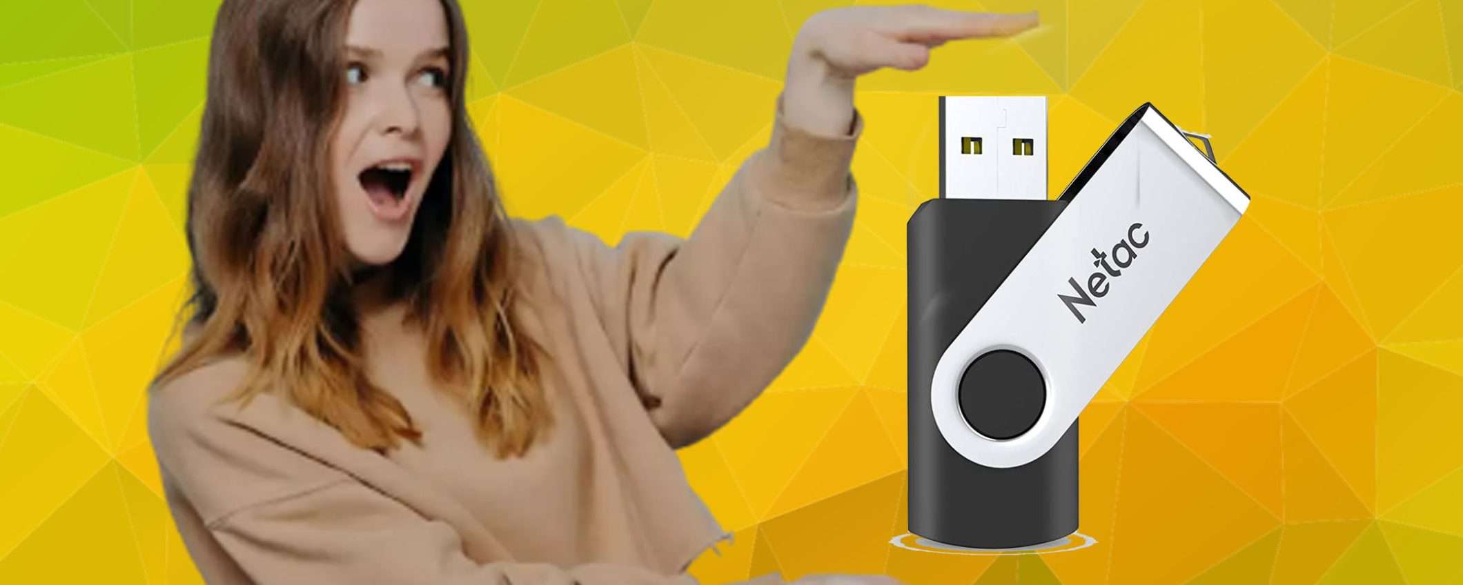 Chiavetta USB da 256 GB al prezzo che non ti aspetti su Amazon(-31%)