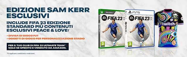 FIFA 23 SAM KERR EDITION PS5  Italiano : : Videogiochi