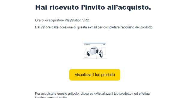 Invito PlayStation VR2