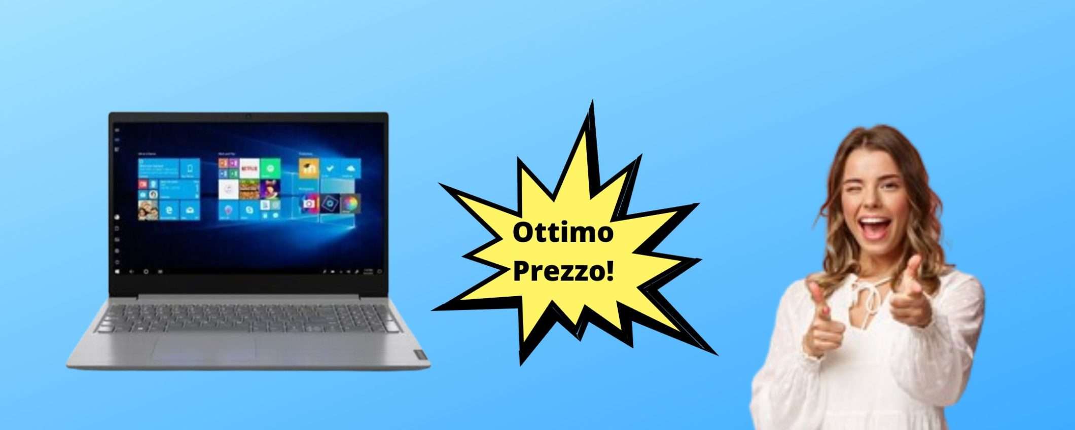 Notebook Lenovo V15, ora ad un prezzo super su eBay