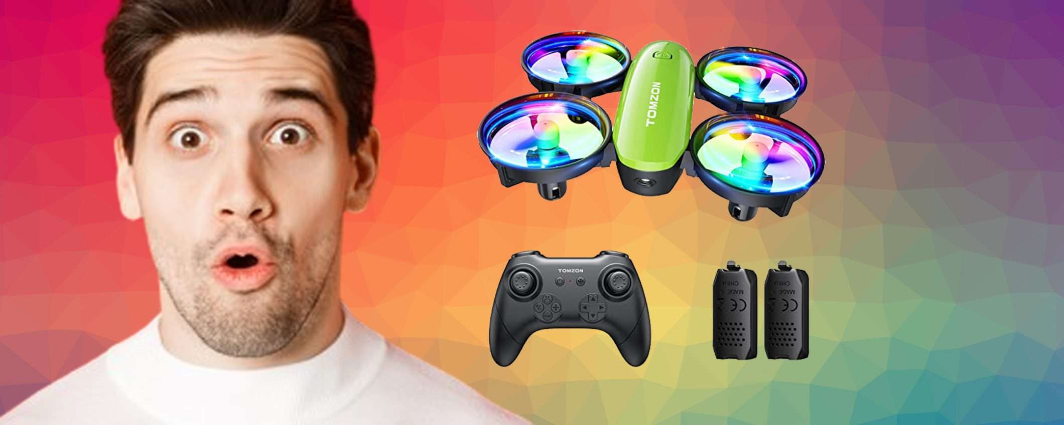 Mini drone per bambini Tomzon A23: il gioco giusto a soli 34,39€(-20%)