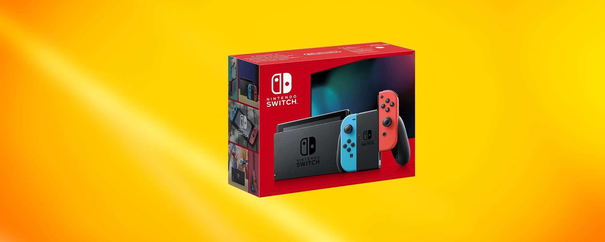 Nintendo Switch su Amazon: OCCHIO AL PREZZO, risparmi 63 euro