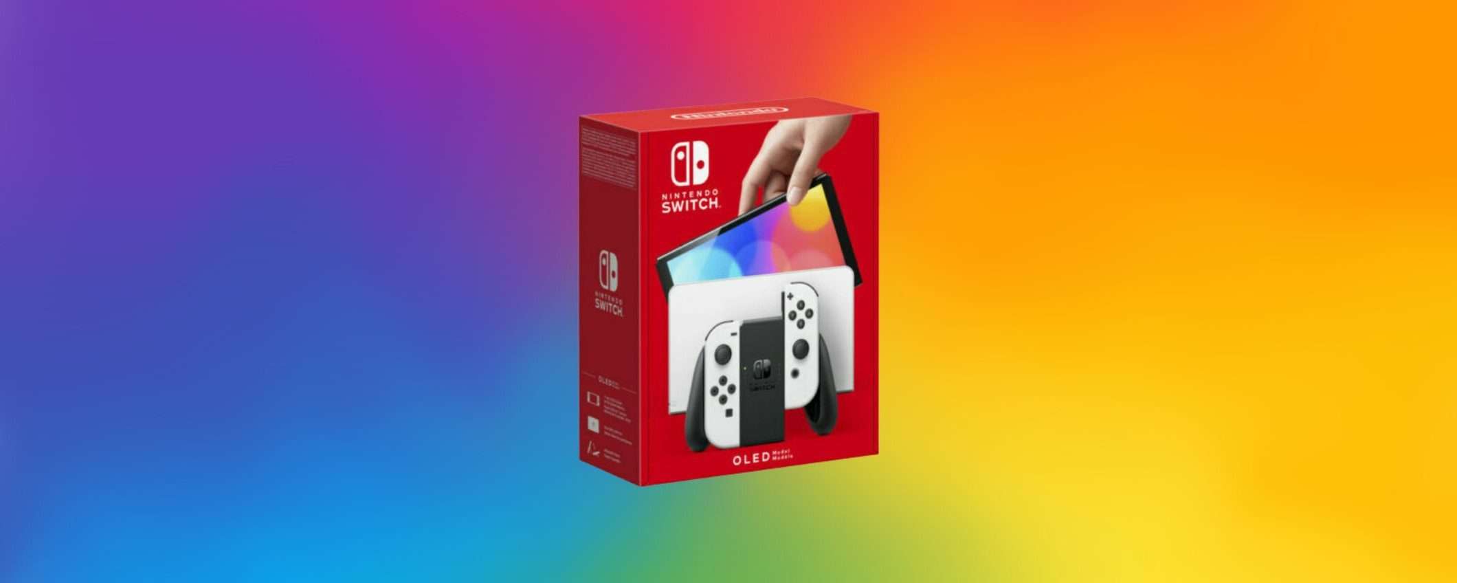 Nintendo Switch OLED, con la Tech Week di eBay hai un super sconto