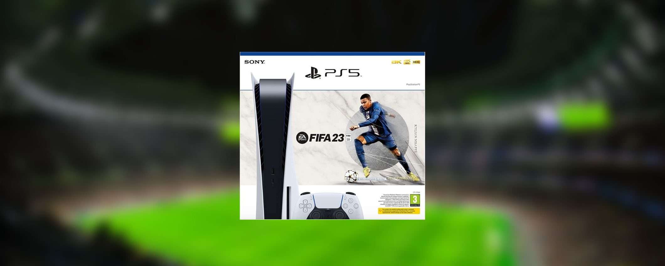 Domenica da sogno: PS5 è DISPONIBILE su Amazon con FIFA 23 (agg.)