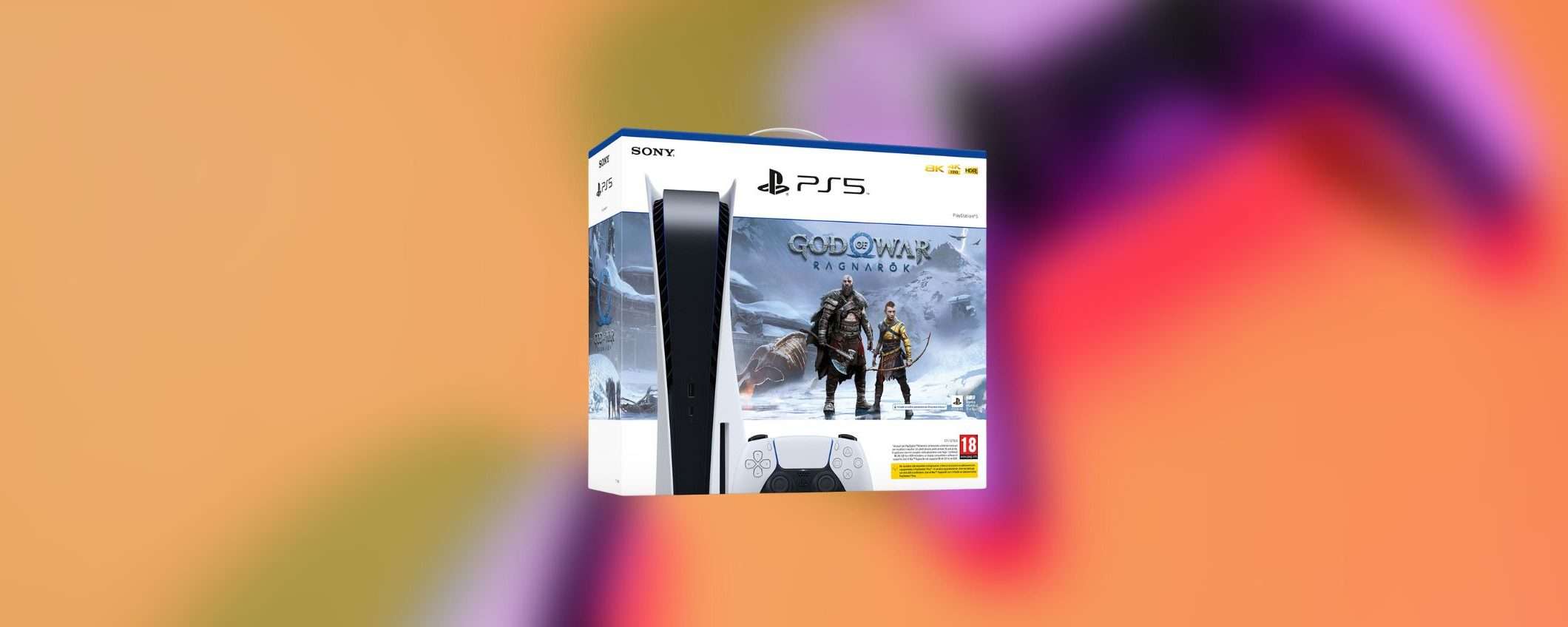 PS5 con God of War DISPONIBILE sul sito di Unieuro: anche a rate