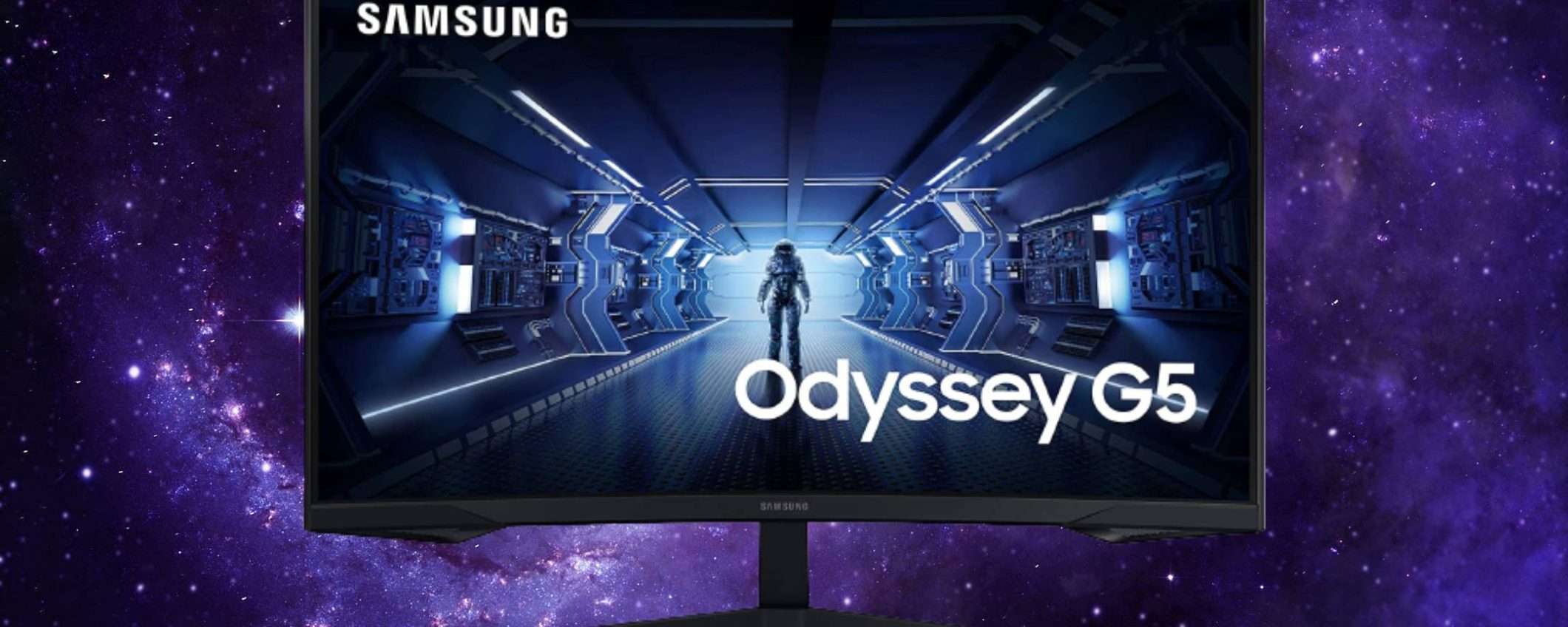 Samsung Odyssey G5: il monitor gaming che sognavi a un prezzo scontato