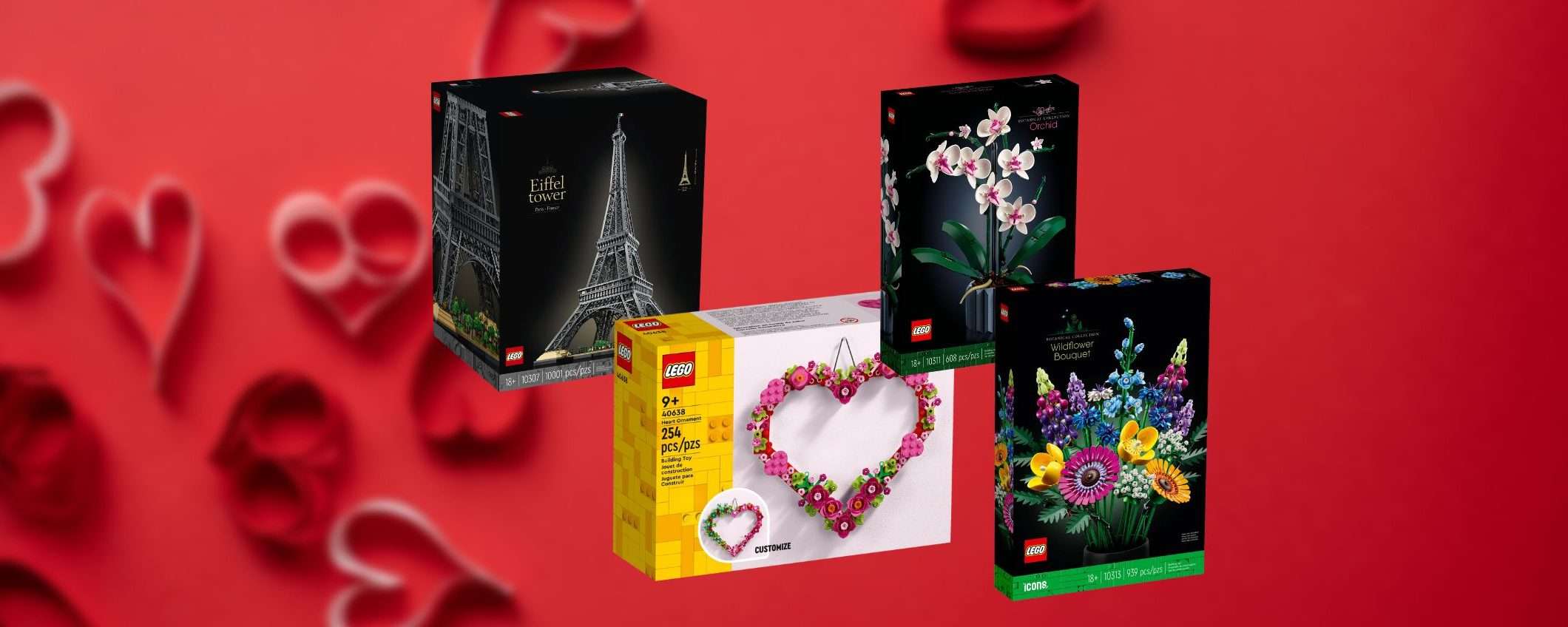 Set LEGO per San Valentino? Quattro proposte PERFETTE per te