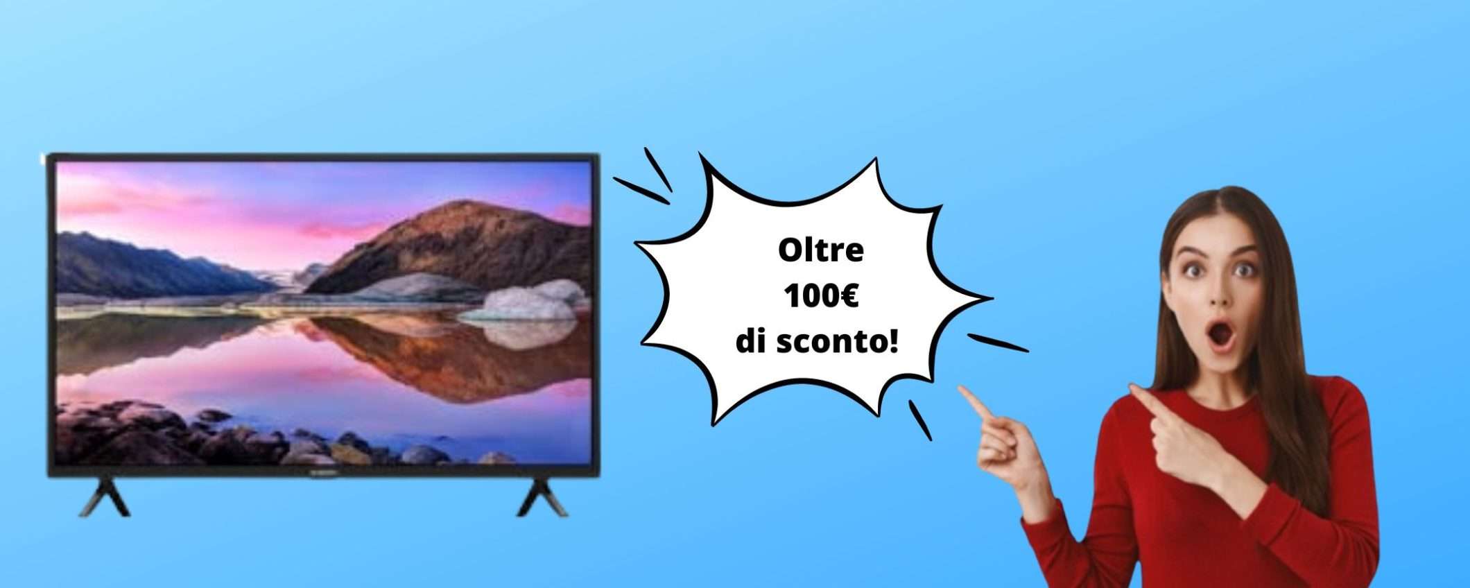 Smart TV Xiaomi, ora con oltre 100€ di sconto solo su eBay