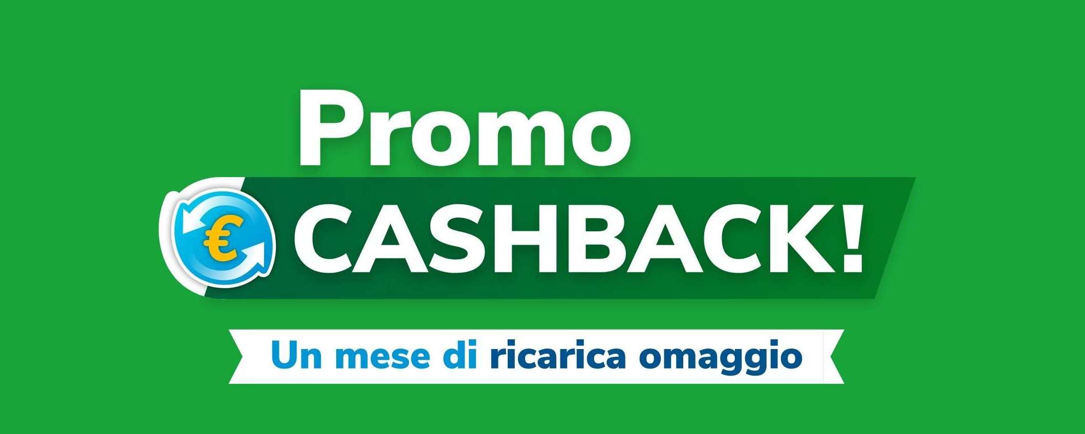 Very Mobile: promo Cashback con 1 mese gratis