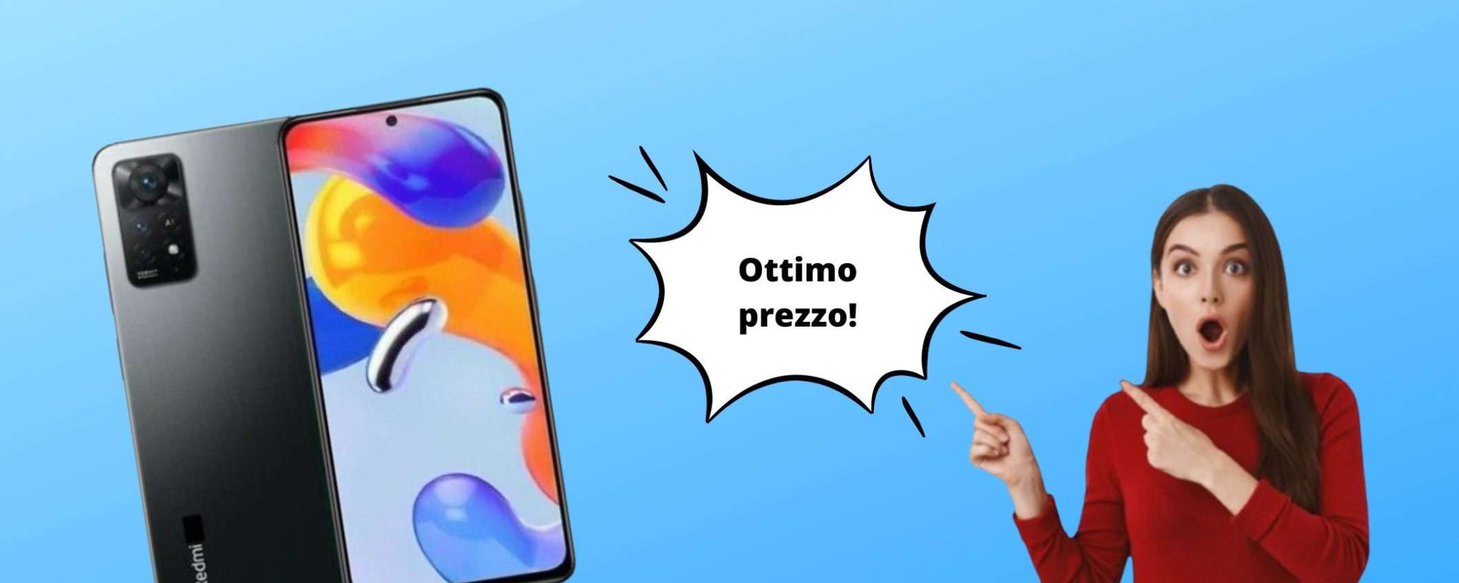 Xiaomi Redmi Note 11 Pro ora con oltre 100€ di sconto su eBay