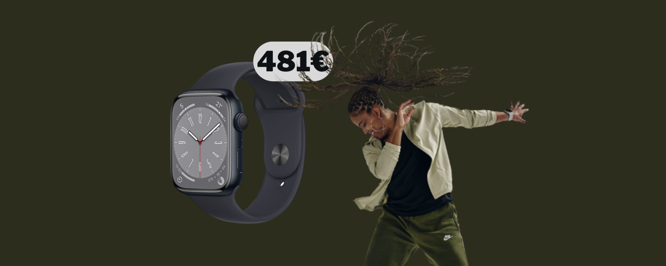 Apple Watch Series 8 in sconto di quasi 70 euro (anche in 21 rate)