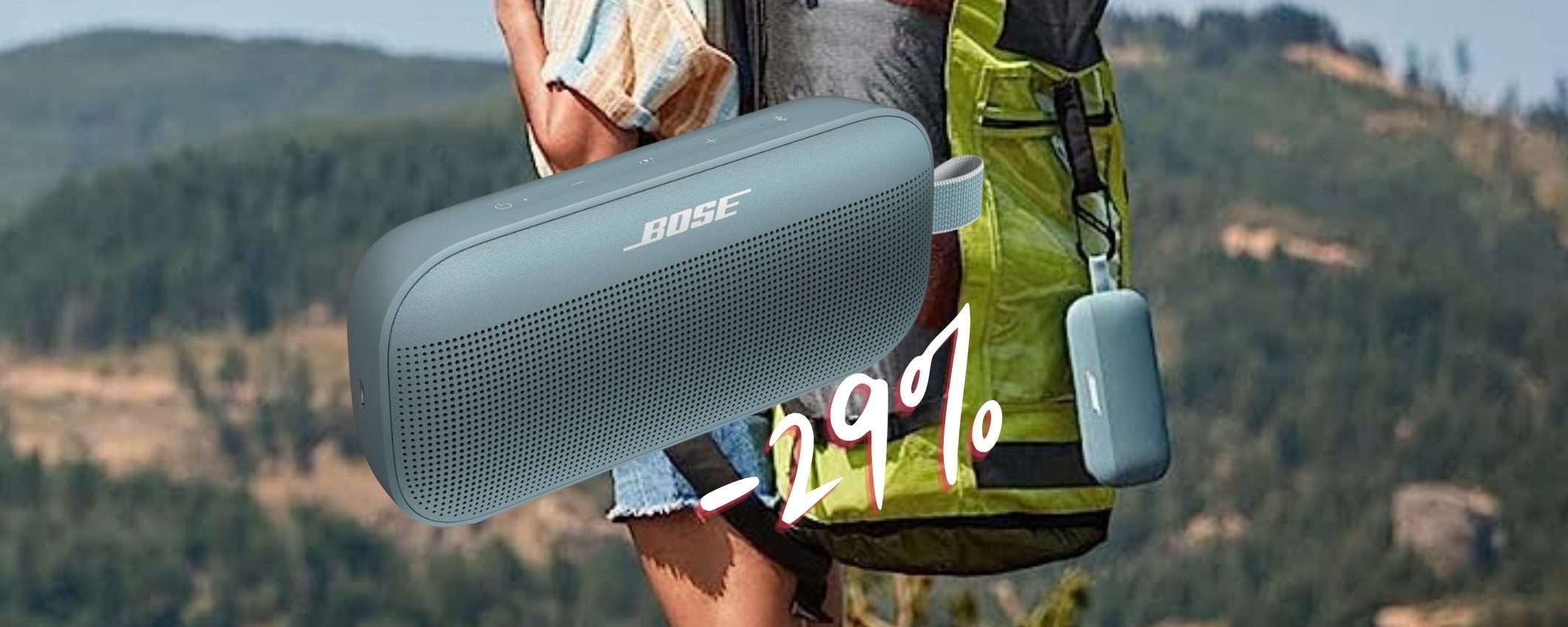 Bose Soundlink Flex: il RE degli speaker portatili al 29% su Amazon