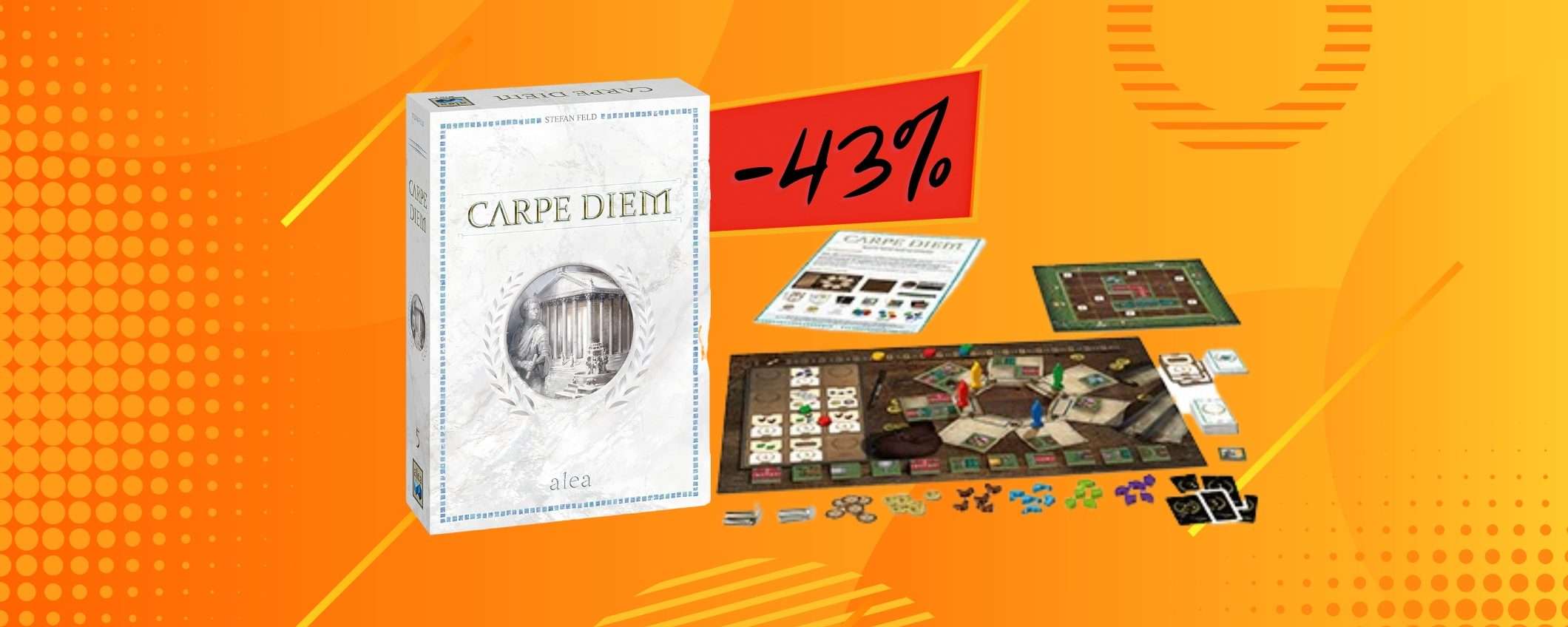 Carpe Diem: il gioco di strategia più amato è tuo a MENO di 23€