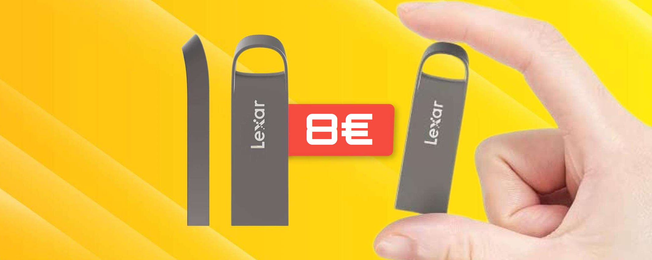 Chiavetta USB 64GB: il migliore acquisto da fare con appena 8€