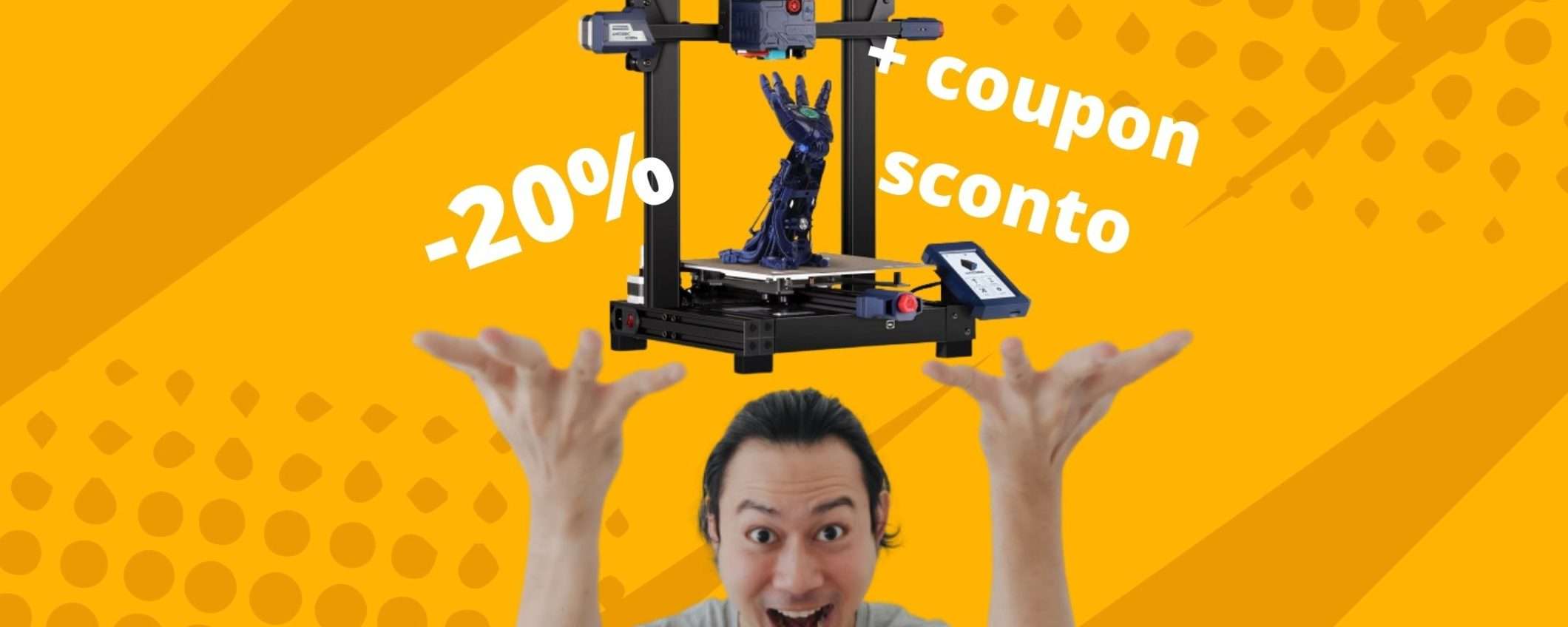 Anycubic Kobra: la stampante 3D più venduta, ad un prezzo ridicolo