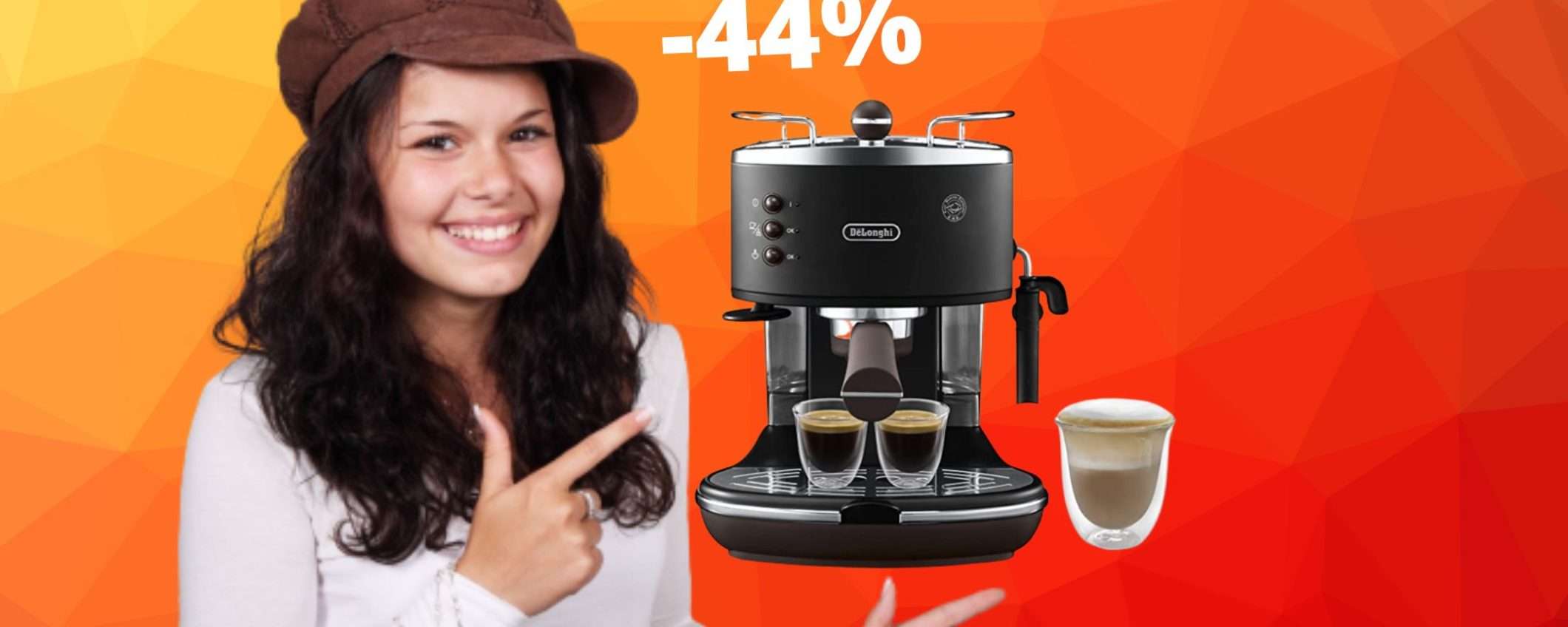 De'Longhi Icona Vintage: sconto FOLLE per una macchina da caffè eccezionale