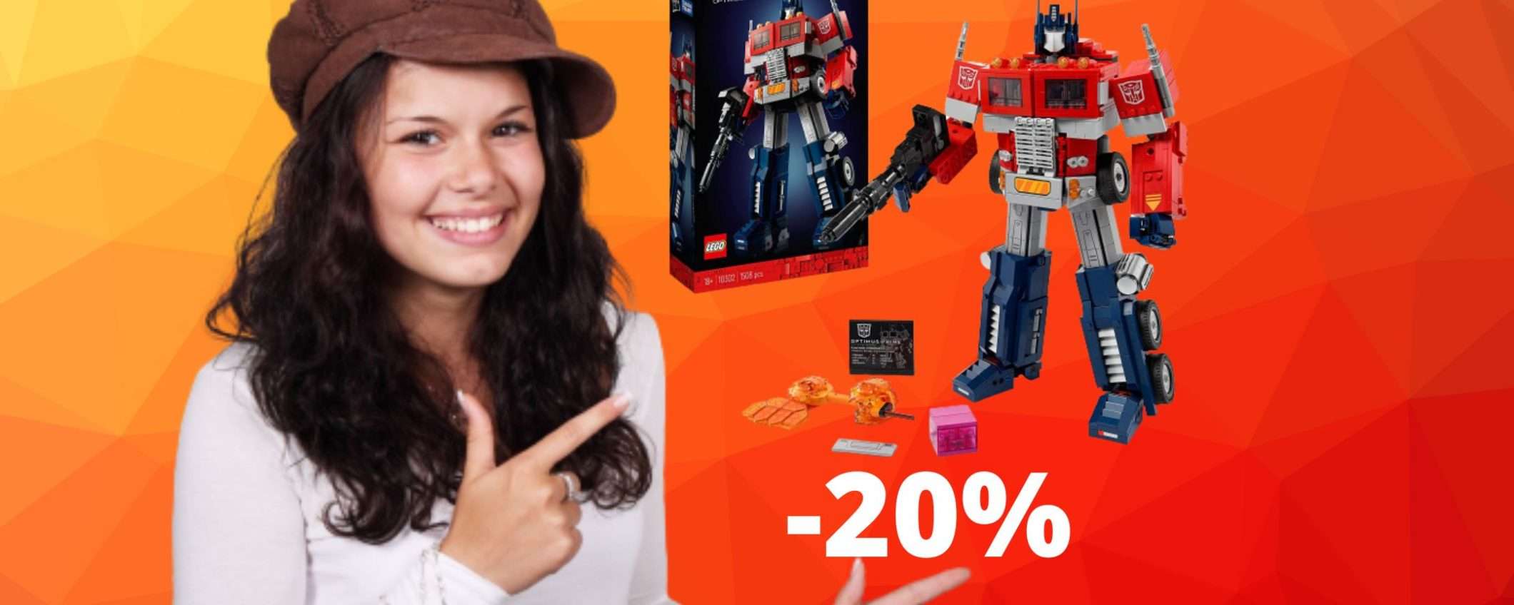 Lego Icons Optimus Prime: l'offerta che tutti i fan stavano aspettando