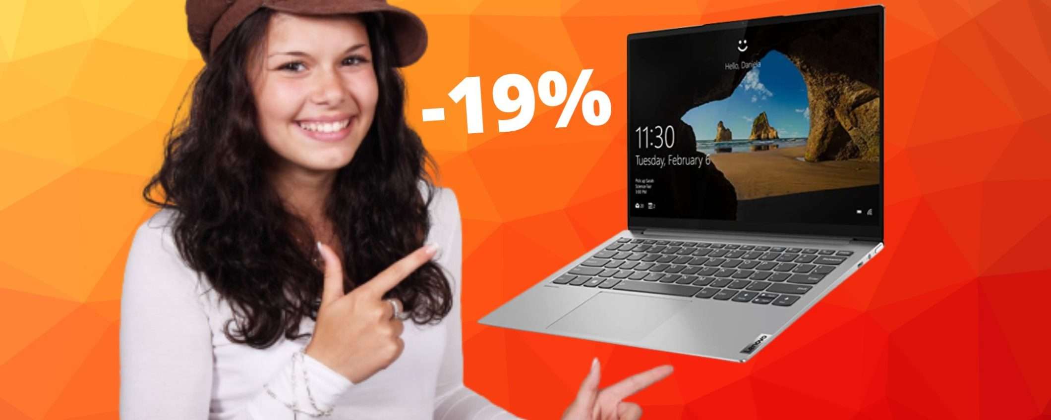 Lenovo Yoga Slim 7: il laptop potente ed elegante con il 19% di sconto