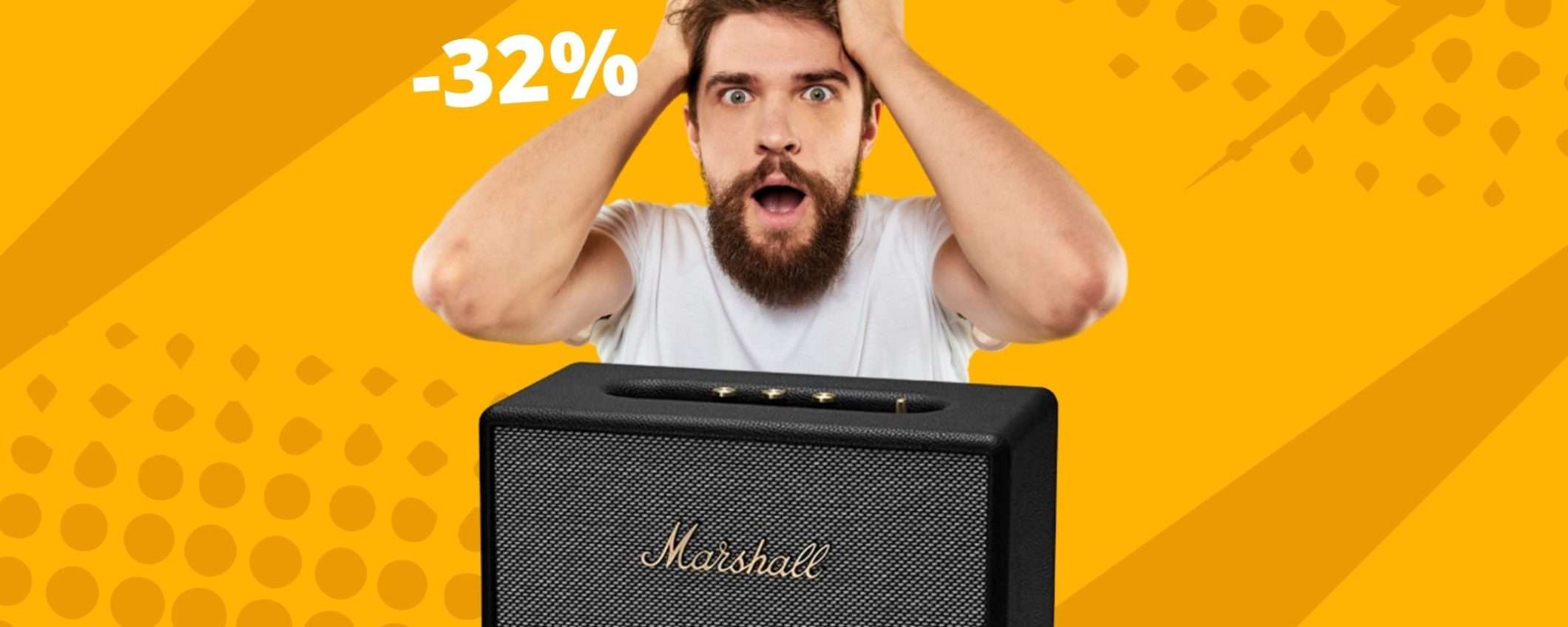 Marshall Stanmore II: oltre 100 euro di sconto su Amazon