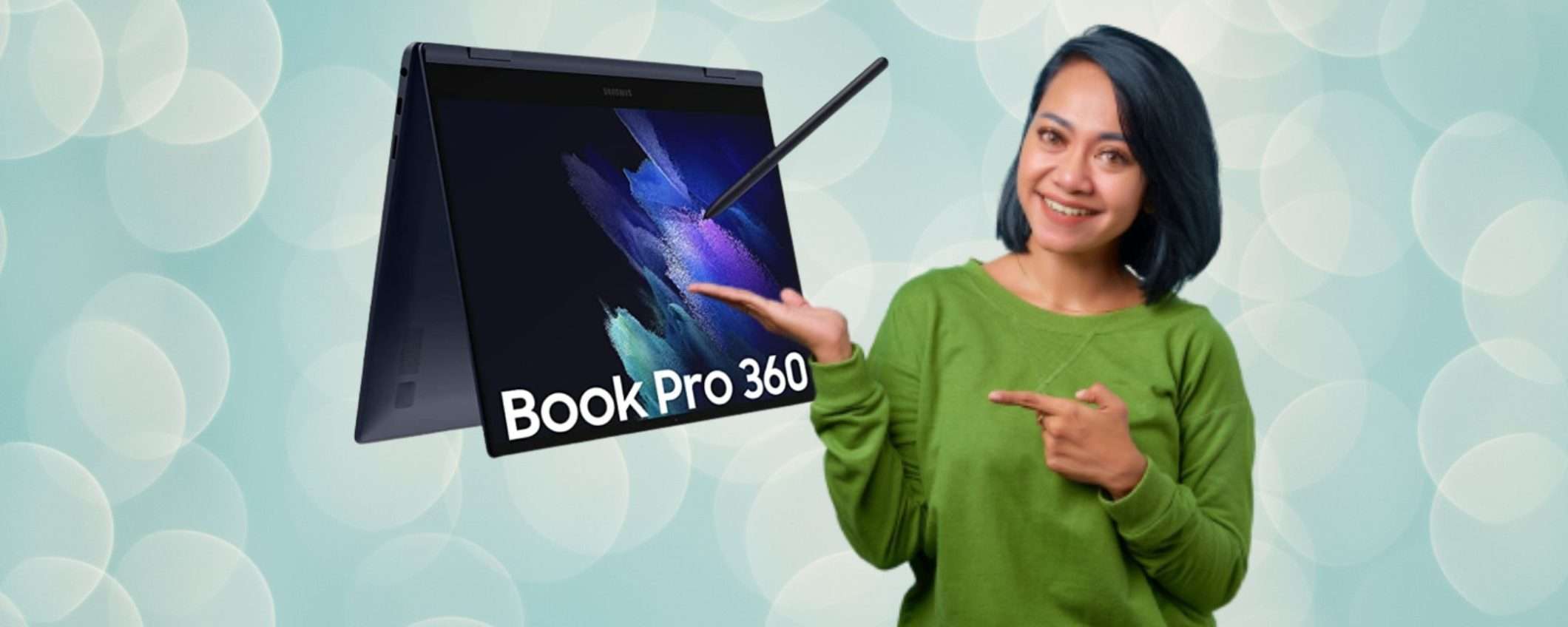 Samsung Galaxy Book Pro 360: l'ultimo disponibile su Amazon