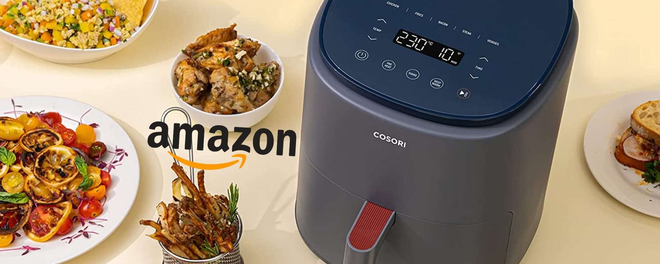 Cosori a PREZZO da CAOGIRO: la friggitrice ad aria Smart a 87,99€