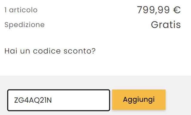 Il codice promozionale per ottenere uno sconto immediato sull'acquisto di una bici elettrica Eleglide