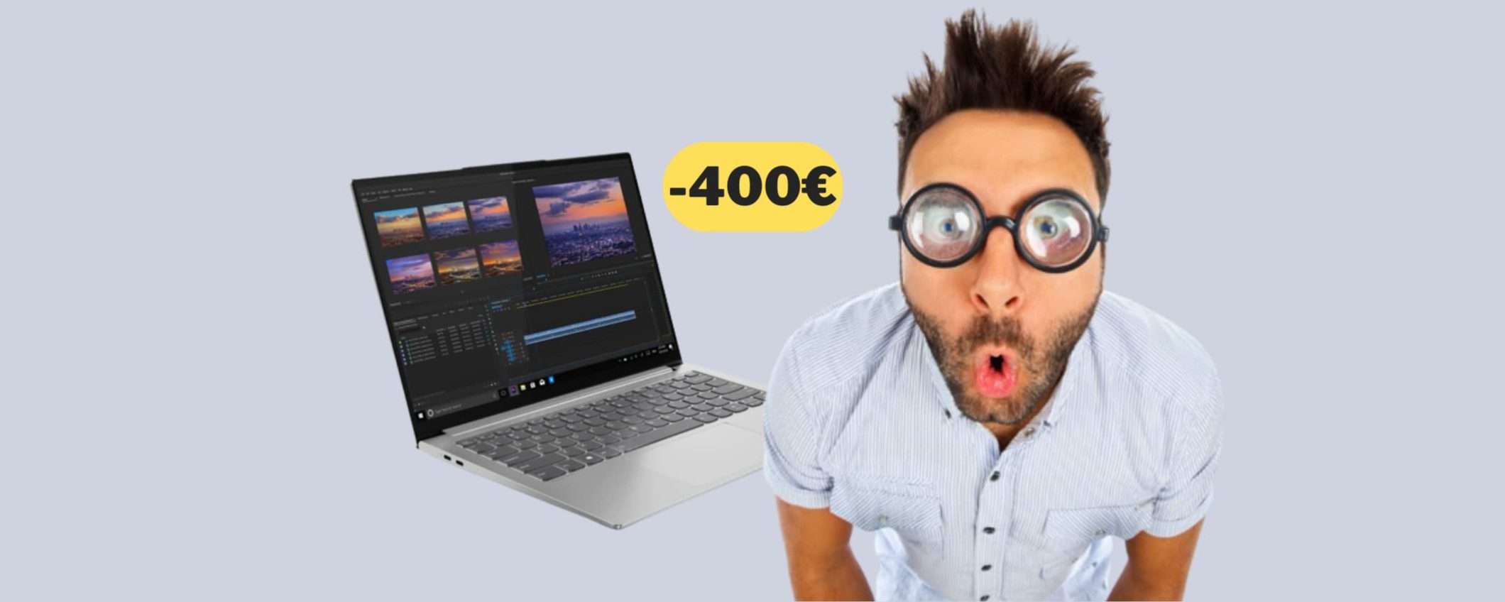 Lenovo Yoga Slim 7 Pro con i7, SSD 512GB e 16GB di RAM in sconto di 400€ (offerta a tempo)