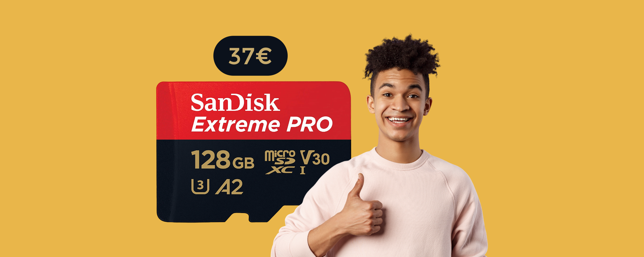 MicroSD SanDisk 128GB: il meglio che puoi avere con soli 37€