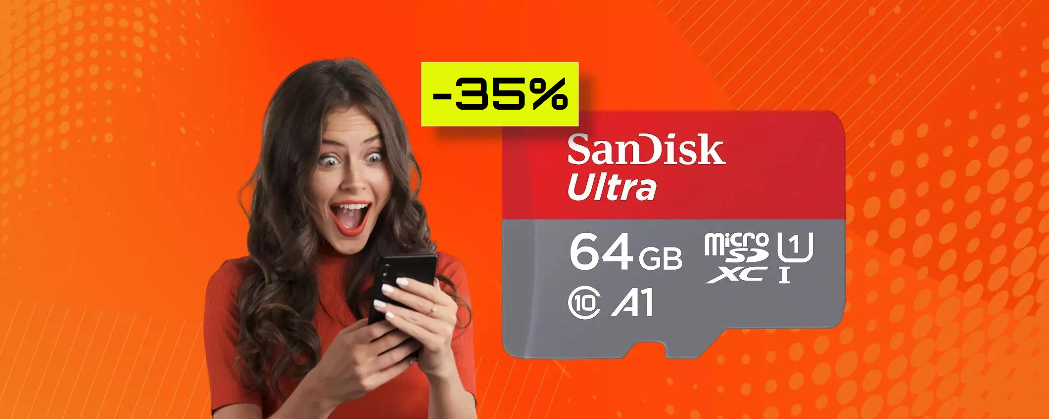 MicroSD 64GB: bastano solo 12€ per far RINASCERE il tuo smartphone