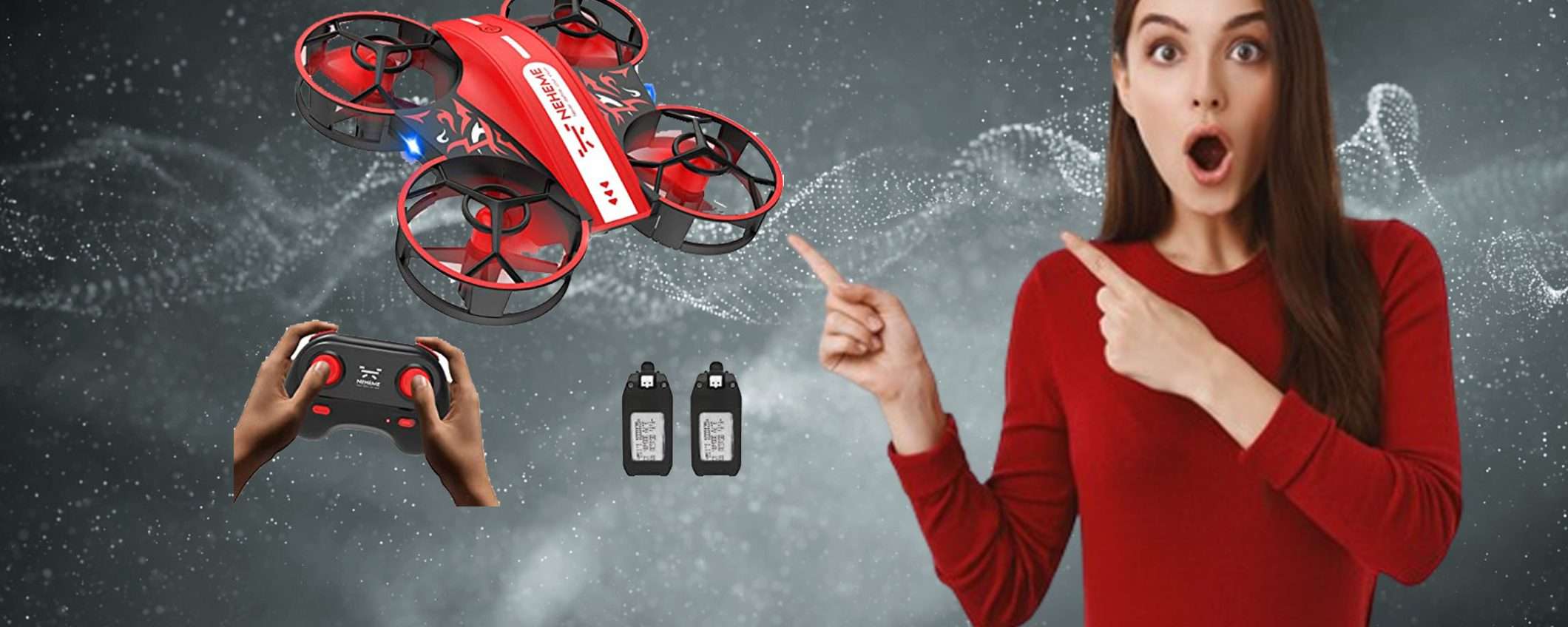 Mini Drone per bambini, oggi il regalo giusto per tuo figlio a meno di 30€