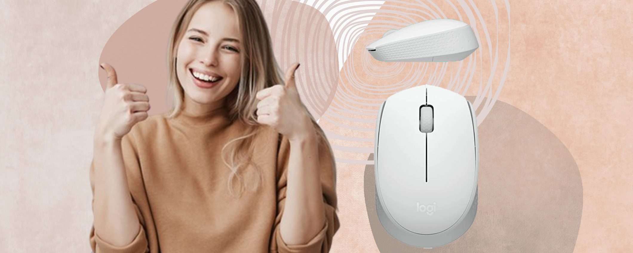 Mouse wireless Logitech, offerta da non perdere su Amazon(-15%)