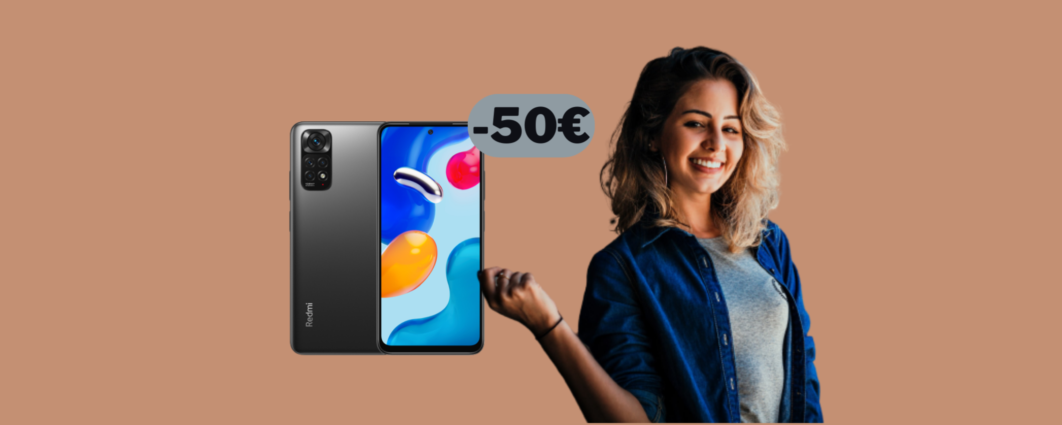 Redmi Note 11S in sconto di 50 euro sullo store ufficiale di Xiaomi