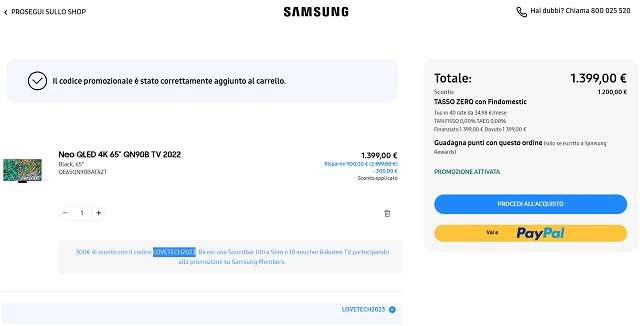 samsung neo qled 4k sconto