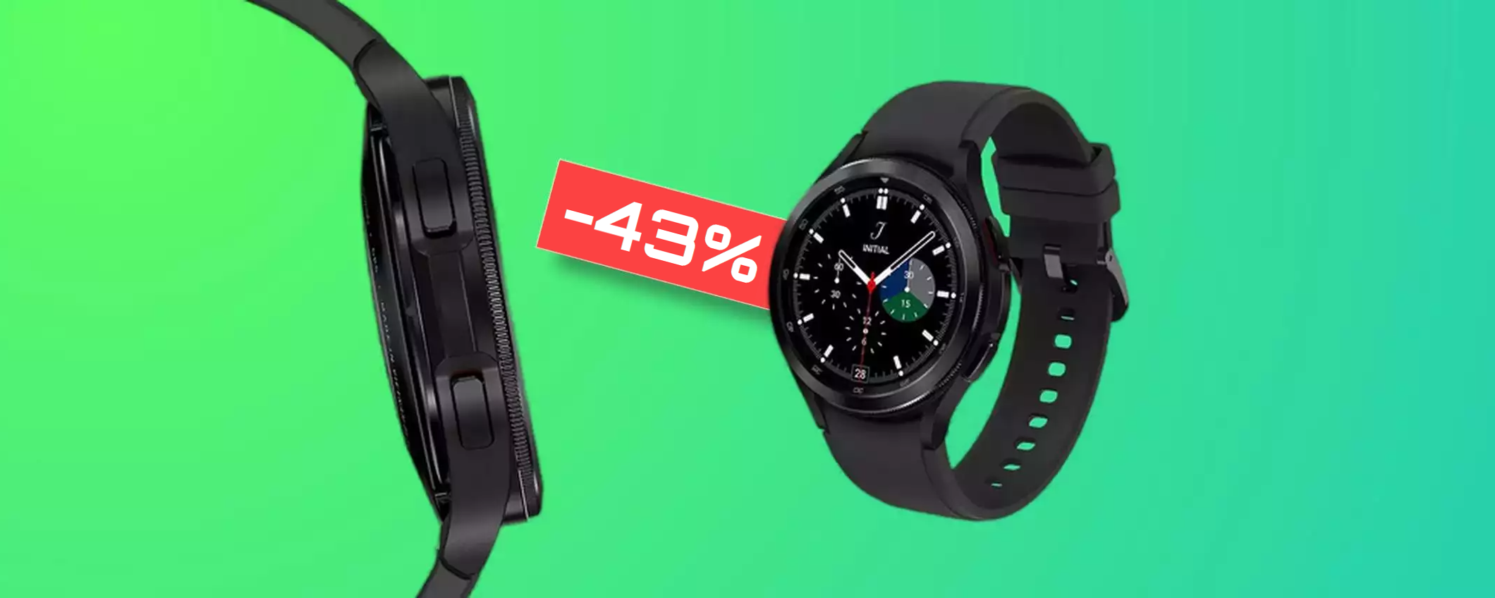 Galaxy Watch 4 Classic può essere tuo a quasi METÀ PREZZO (-43%)