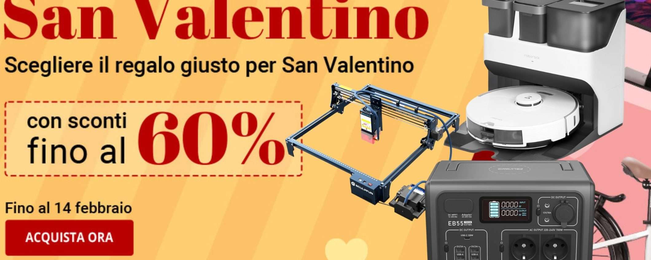 Il San Valentino di GeekMall è speciale: fino a -60% per regali SPETTACOLARI