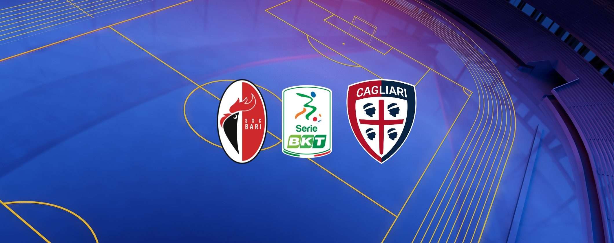 Segui Bari-Cagliari in live streaming anche fuori dall'Italia