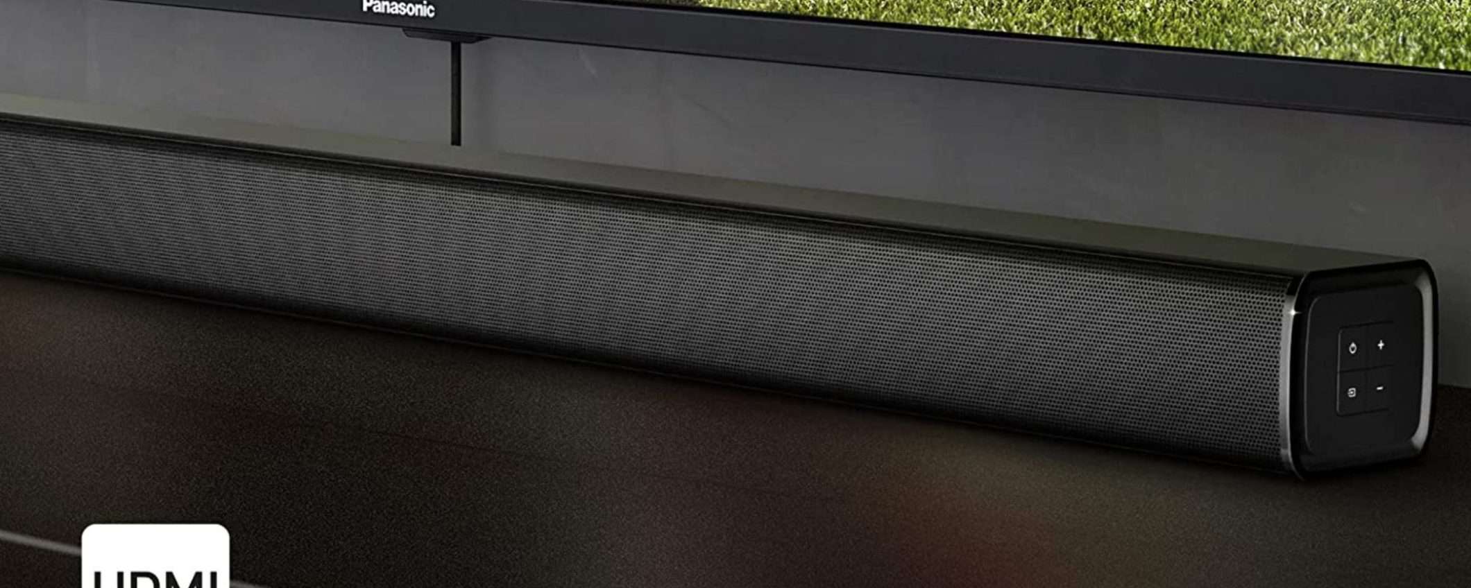 Da Panasonic, una soundbar PAZZESCA a prezzo assurdo su Amazon (51€)