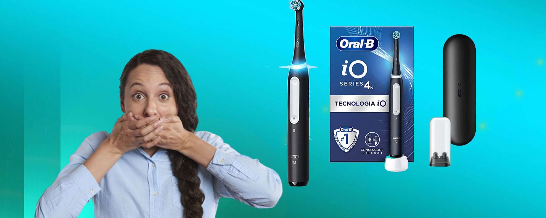 Spazzolino elettrico Oral-B iO, prezzo folle su Amazon: soli 99,99€ (-50%)